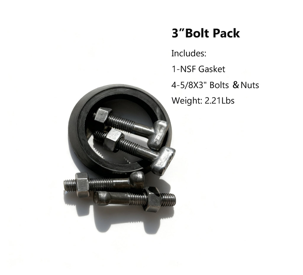 Bolt Pack (Series B Includes NSF Gasket, Bolts ＆ Nuts without Gland)