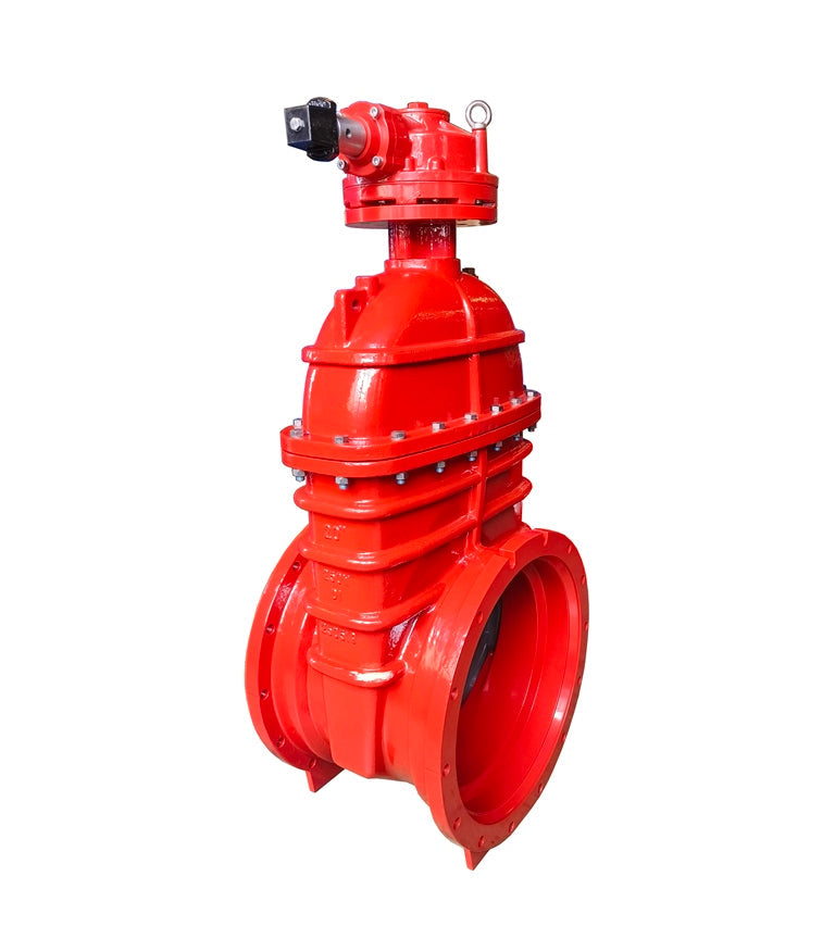 AWWA C509 MJxMJ Gate Valve with Handwheel & Gearbox (JHZ35XQ-G)