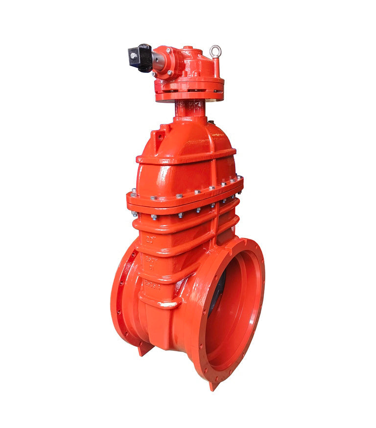 AWWA C509 MJxMJ Gate Valve with Handwheel & Gearbox (JHZ35XQ-G)