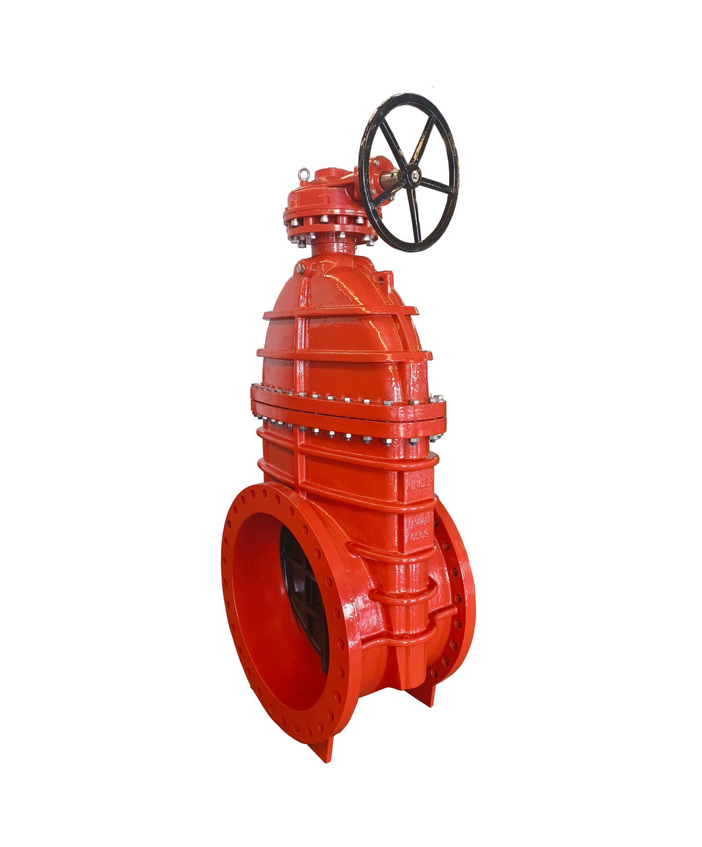 AWWA C509 Flanged Resilient NRS Gate Valve with Capnut & Gearbox(JHZ45XC-G)
