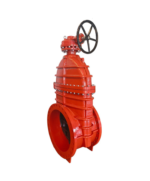 AWWA C509 Flanged Resilient NRS Gate Valve with Capnut & Gearbox(JHZ45XC-G)