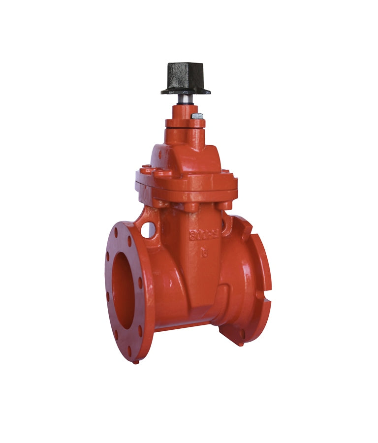 AWWA C515 NRS FLG x MJ Gate Valve With 2" OP Nut (JKDZ45FM)