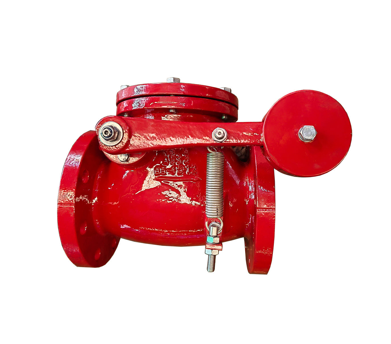AWWA C508 Swing Check Valve With Weight, Spring & Lever, Rubber seal (JKHCV-F250)